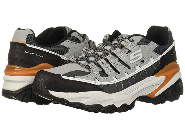 Skechers Men's Energy After Burn M. Fit Max Shoes - 9 - Gray