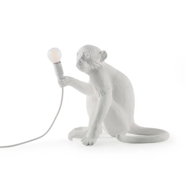 Seletti Monkey Lamp Sitting