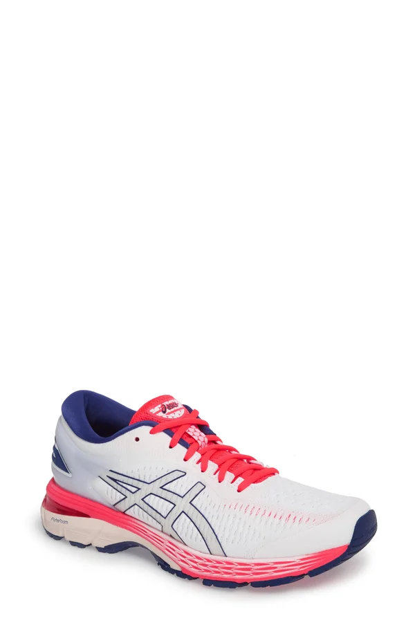 Asics Women's Gel Kayano 25 Running Shoe White 8.5