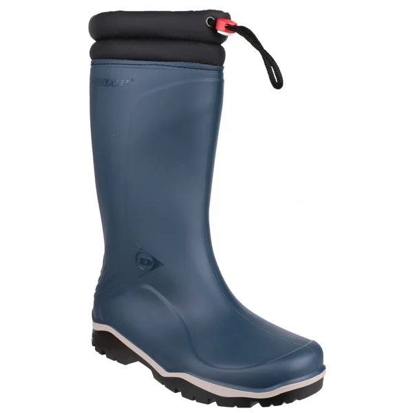 Dunlop Blizzard Unisex Warm Lined Wellington Boots Blue 39