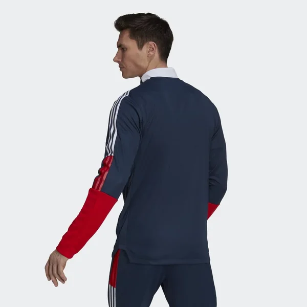 Adidas Men's Navy/Red Tiro Track Jacket, Size: XXL, Polyester