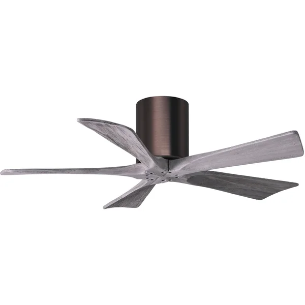 Irene Hugger Ceiling Fan by Matthews Fan Company, Polished Chrome, IR5H-CR-BW-60