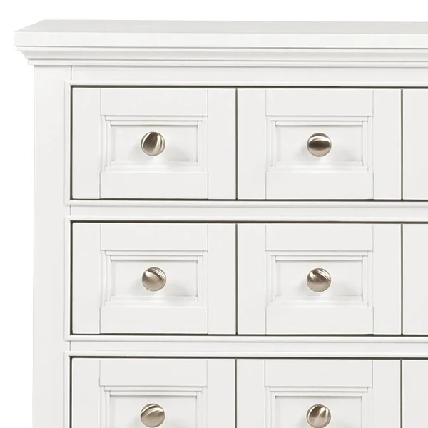 Magnussen Kentwood 3 Drawer Nightstand - White