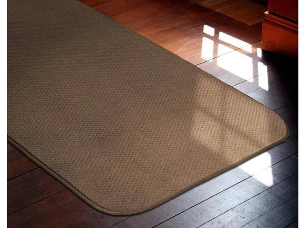 House - Home and More Skid-Resistant Carpet Runner - Toffee Brown - 22 ft. x 27 in. - Many Other Sizes to Choose from