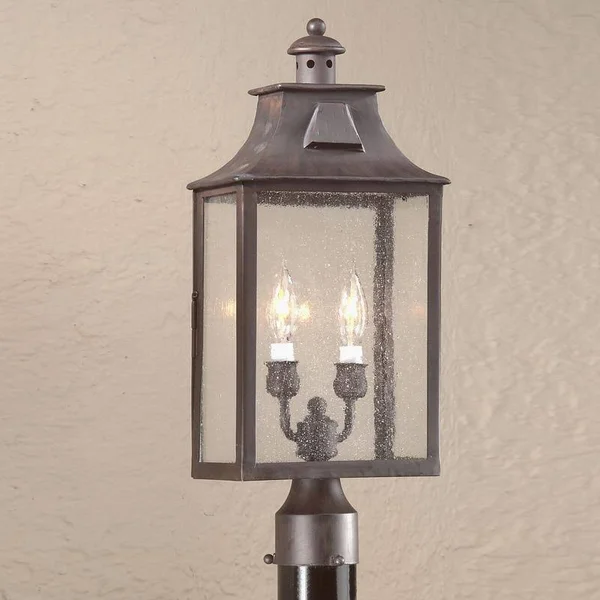Troy Lighting - PCD9006OBZ - Three Light Post Lantern - Newton - Old Bronze
