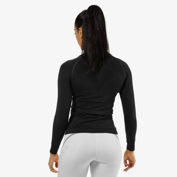 Better Bodies - Women's Nolita Seamless Long Sleeve in Black Size S