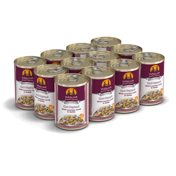 Weruva Hot Dayam Luscious Lamb Canned Dog Food - 14 oz - Case of 12