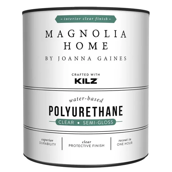 Magnolia Home by Joanna Gaines Kilz Transparent Matte Clear Water-Based Polyurethane 1 qt. - Case Of: 6; - 1018637