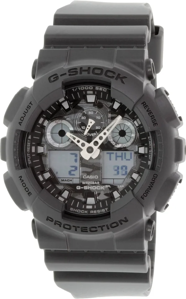 Casio GA100CF-8A G-Shock Black Dial Watch