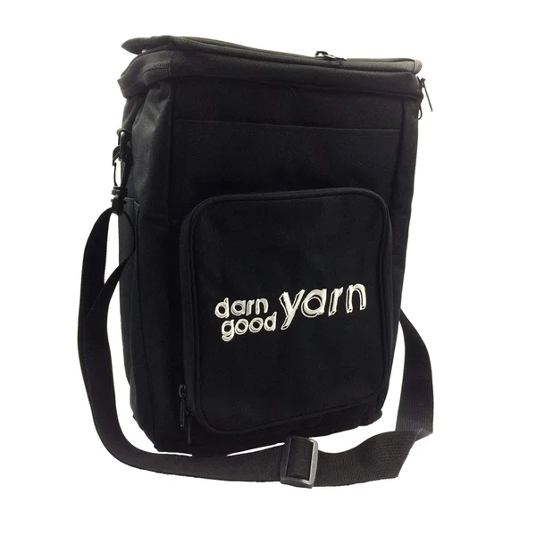 Darn Good Yarn, Knitting and Crochet Yarn Storage Organizer with Cover and Inner Divider for Projects, Handy and Compact, The B