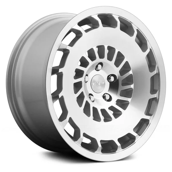 ROTIFORM Wheels CCV Silver Machined - 18x8.5, 5x112, 35