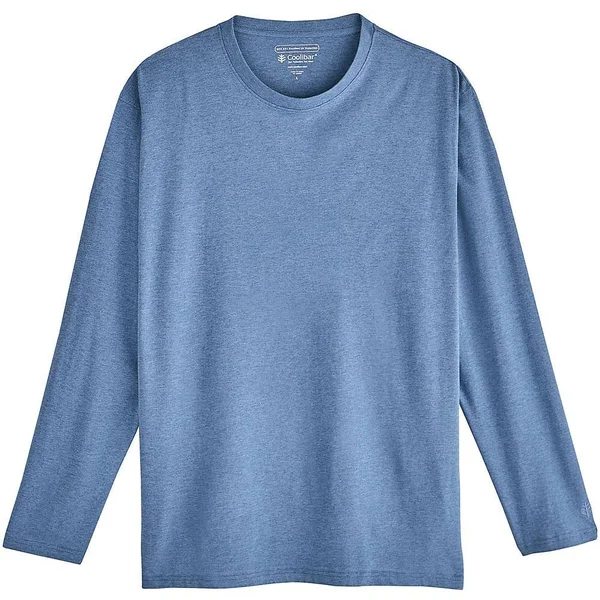Coolibar UPF 50+ Men's Morada Everyday Long Sleeve T-Shirt - Sun Protective