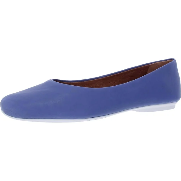 Gentle Souls by Kenneth Cole Eugene Travel Ballet Flats - Indigo Leather