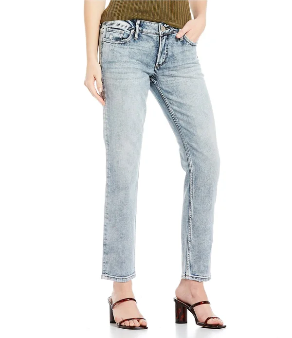 Silver Jeans Co. Elyse Slim Skinny Jeans - Indigo