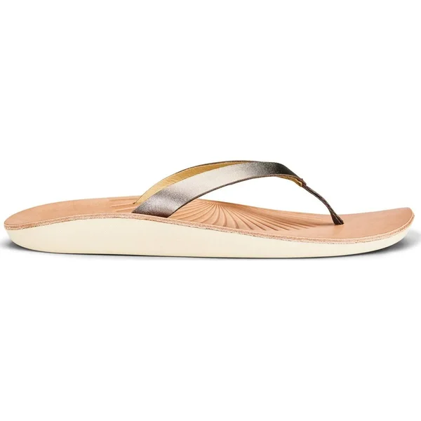 Olukai Women's IWI Sandal - 6 - Golden Sand/Golden Sand