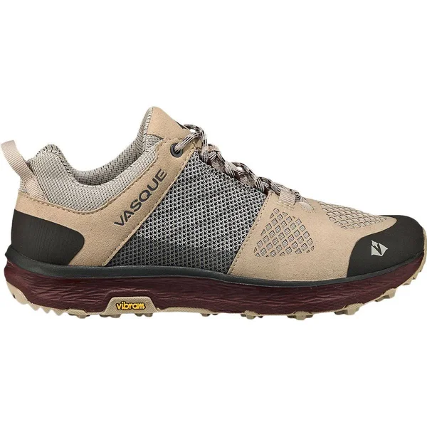 Vasque Women's Breeze LT Low Shoe - 8 - Aluminum/Rum Raisin