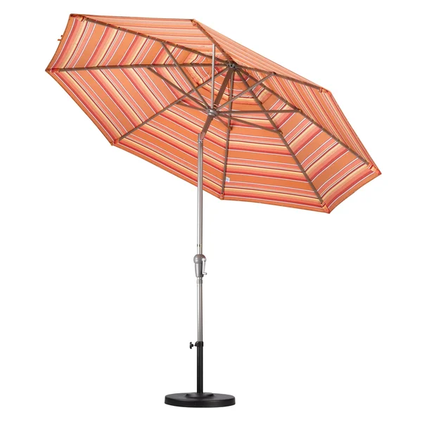 California Umbrella - 9& Aluminum Market Umbrella F22 - Antique Beige Champagne - Olefin