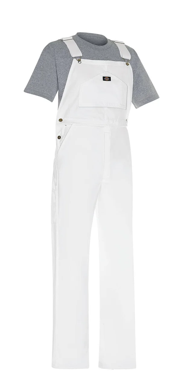 Dickies Painter&s Bib Overall - White