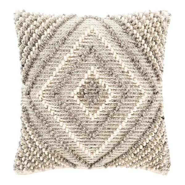 Decor 140 Archer Throw Pillow, White, 18x18
