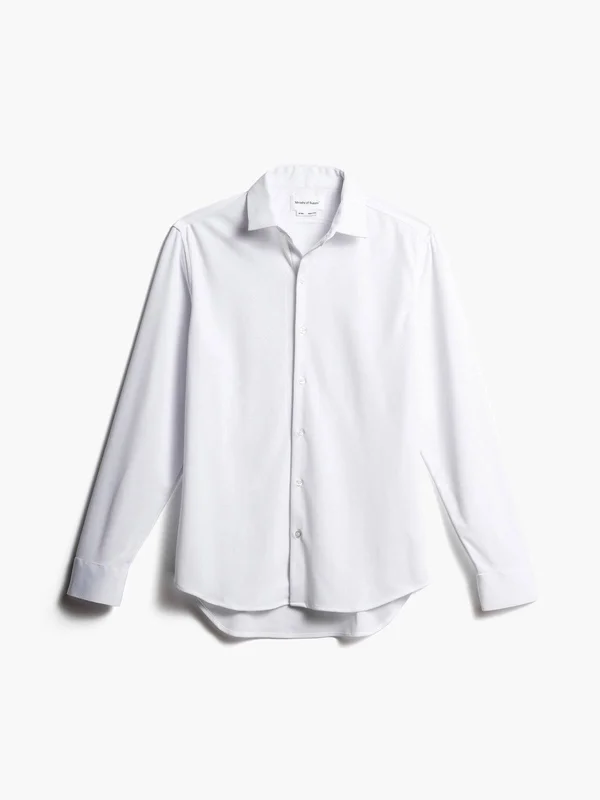Men's Apollo Shirt - White, Slim, Xs