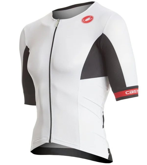 Castelli Free Speed Race Tri Jersey - Men's White, L