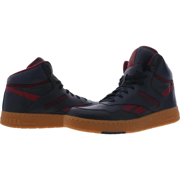 Bb 4600 Mens Fitness Running Basketball Shoes, 4.5, Night Navy/Collegiate Burgundy/ Reebok Rubber Gum