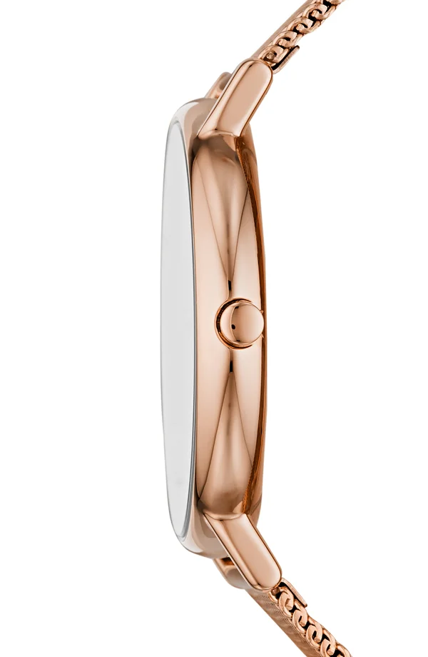 Skagen Women's Signatur Steel-Mesh Watch - Rose Gold