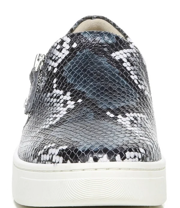 Naturalizer Hawthorn Sneakers - Blue Grey Snake Leather