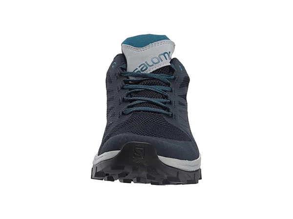 Salomon Men's Outline GTX Shoe - 11 - Navy Blazer/Quarry/Lyons Blue