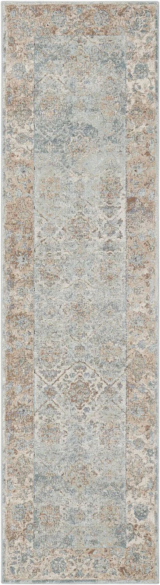 Kathy Ireland Malta Navy Area Rug