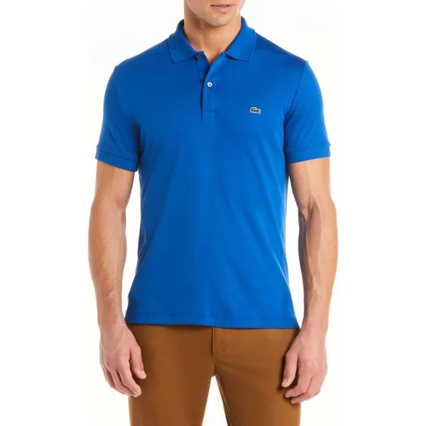 Lacoste Men's Regular Fit Pima Cotton Interlock Polo, S