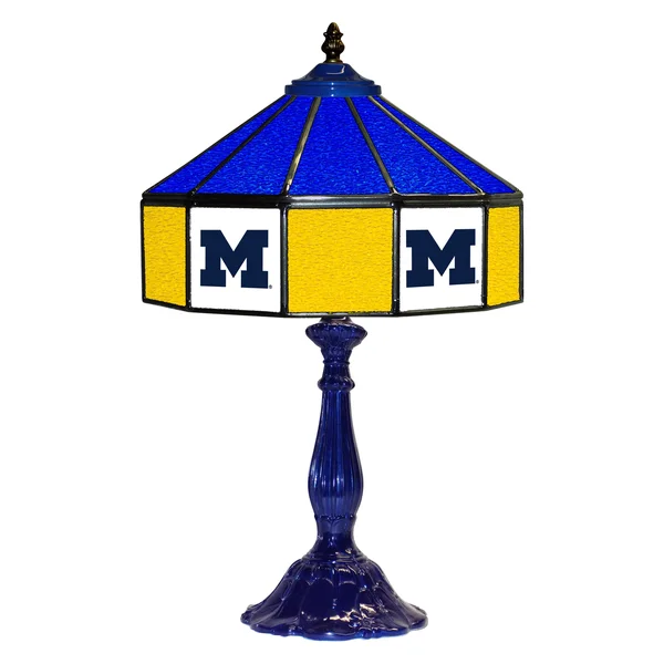 Imperial Michigan 21x22 Glass Table Lamp