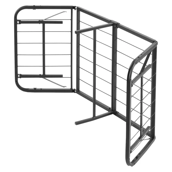Pragma Bed Simple Base Quad-Fold Bed Frame - Size: Queen