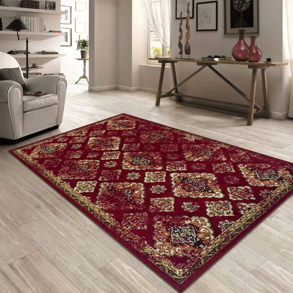 Superior Designer Mayfair Area Rug Green 2.6x8 Runners
