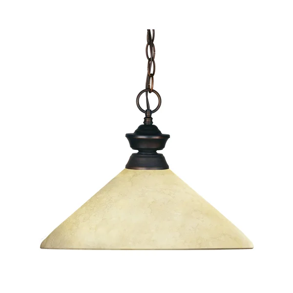 Riviera Olde Bronze 1 Light Pendant - Z-Lite 100701OB-AGM14