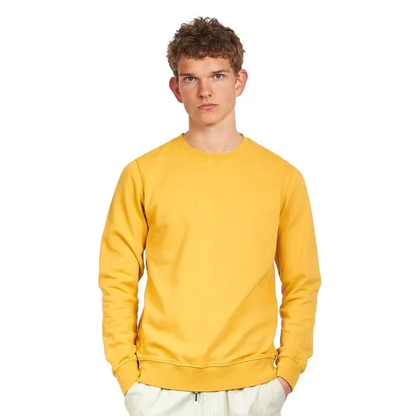 Colorful Standard Classic Organic Crew Sweatshirt, Yellow