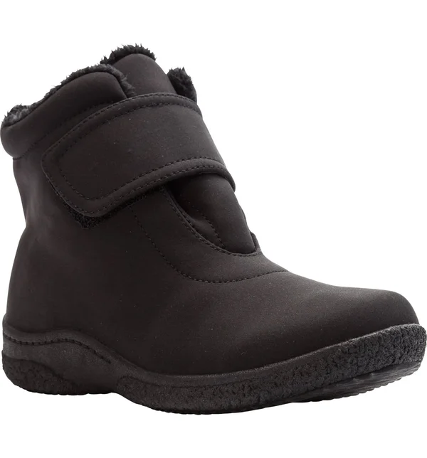 Women's Propet Madi Ankle Strap Boot - Size: 8.5, Black