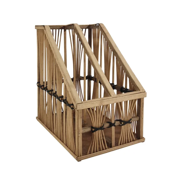 Sagebrook Home Woven 8X13H Magazine Rack, Natural