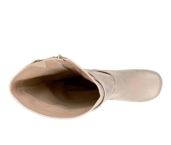 Journee Collection Paris Boot - Wide Calf Women's Shoes Stone : 10 M