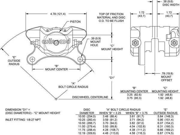 Wilwood 120-9690 Dynapro Billet Caliper