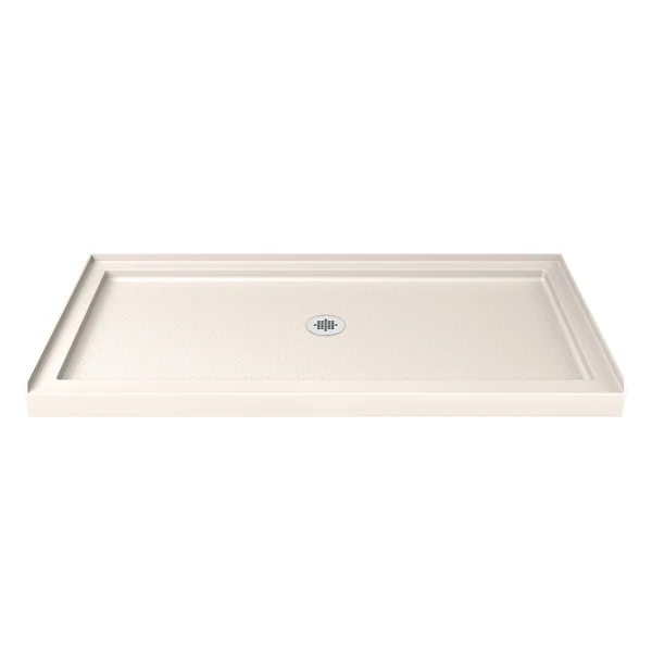 DreamLine DLT-1132540-22 32 x 54 in. Slimline Single Threshold Shower Base - Biscuit