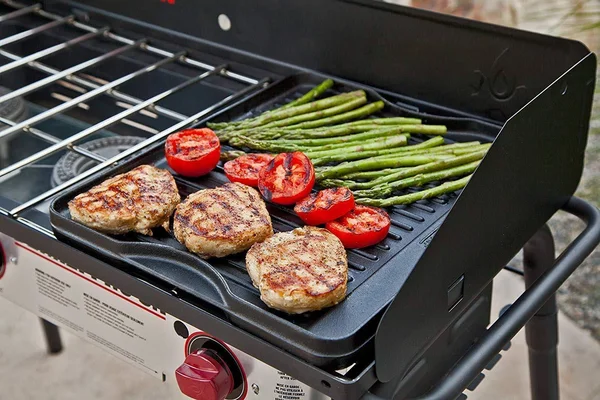 Camp Chef Cgg16b Pre-Seasoned Reversible Cast Iron Grill/Griddle 1 Unit - 14" x 16"