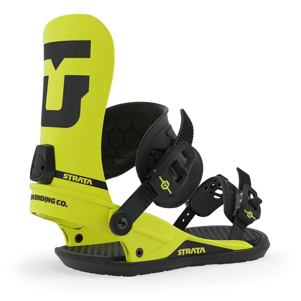 Union Strata 2020 Snowboard Bindings - Hazard Yellow