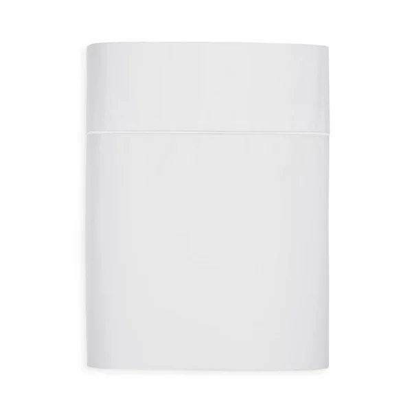 Hudson Park Collection 500TC Sateen Wrinkle-Resistant Twin Flat Sheet - 100% Exclusive - White
