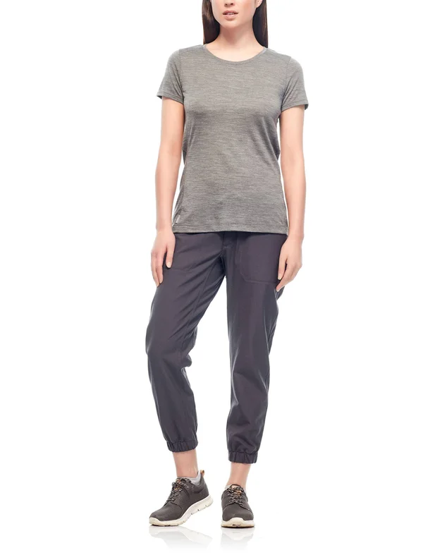 Icebreaker Women's Sphere Short Sleeve Low Crewe- 2018