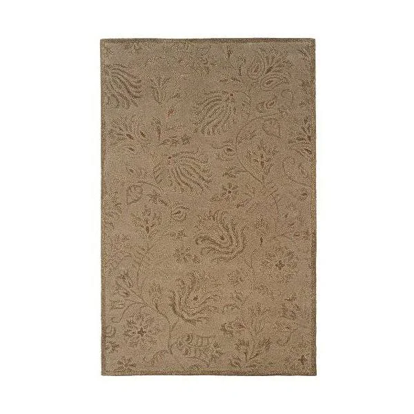 Linon Ashton Gold/ Olive Area Rug (4' x 6')