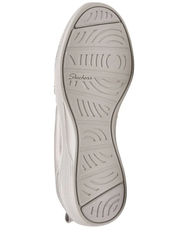 Women's Skechers Arya Shine and Glow Slip-On - Size: 5, Gray