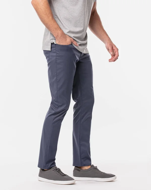 TravisMathew Men's Open to Close Golf Pants, Size 32, Blue