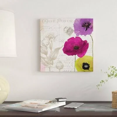 &Love Notes I& Graphic Art Print on Wrapped Canvas East Urban Home Size: 37x22 H x 37x22 W x 0.75x22 D
