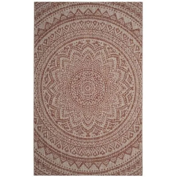 Safavieh Courtyard Collection CY8734-37112 Indoor/Outdoor Area Rug - 6& 7x22 x 9& 6